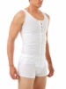 Picture of Mens Power Compression Gynecomastia Pre-Surgical  Post - Surgical Vest