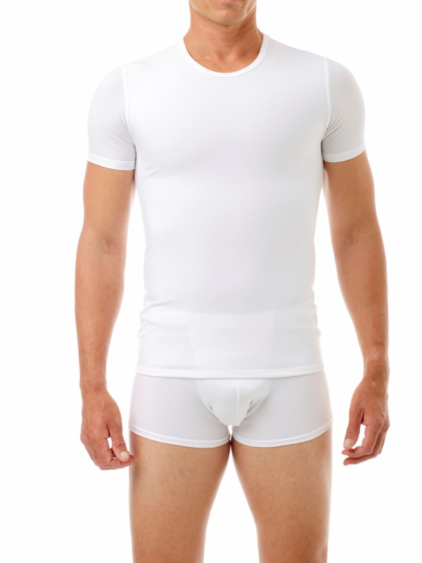 Picture of Mens Microfiber Concealer Compression Crew Neck T-Shirt