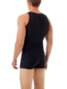 Picture of Mens Power Compression Gynecomastia Pre-Surgical  Post - Surgical Vest