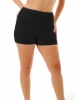 Underworks black women's cotton leg pants 3-pack, seamless and comfortable in plus sizes.
