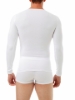 Picture of Cotton Spandex Crew Neck Long Sleeves Shirt - Slightly Irregular Garment