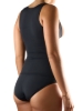 Underworks Womens Black Underbust and Open Bust Shapewear Cami